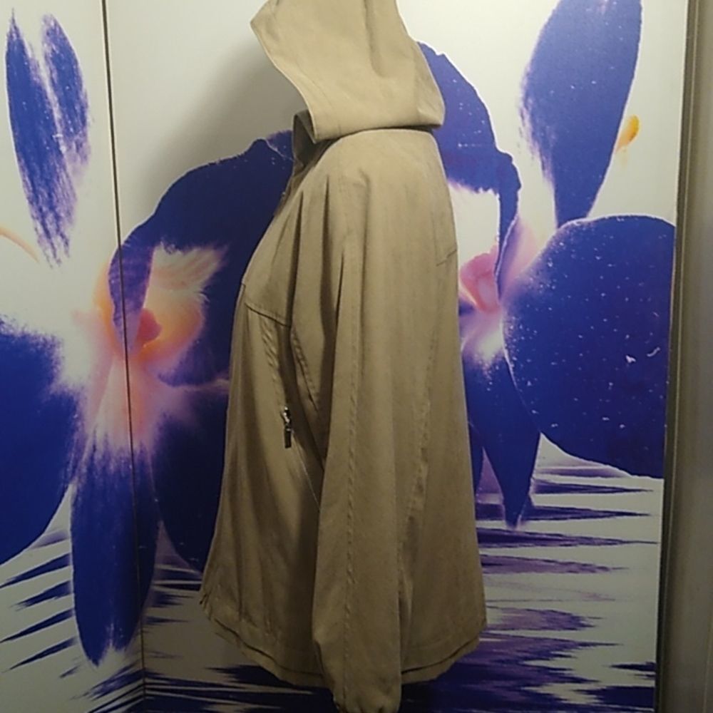 Mulberry Street Med Tan/Cream Jacket. Fully Lined. - Picture 2 of 8